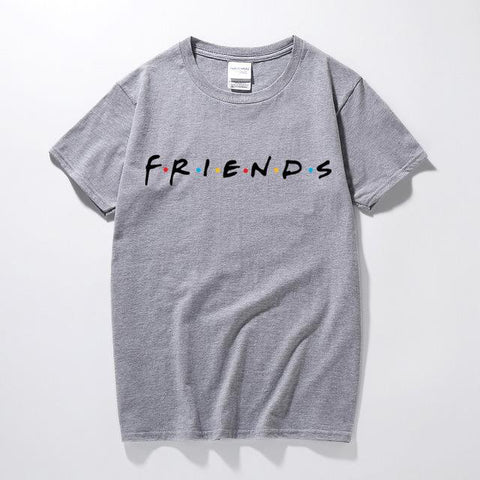 Friends TV Show T-Shirts Mens Summer Casual Short Sleeve Tops Graphic Tees