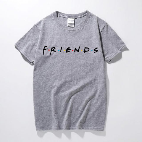 Friends TV Show T-Shirts Mens Summer Casual Short Sleeve Tops Graphic Tees