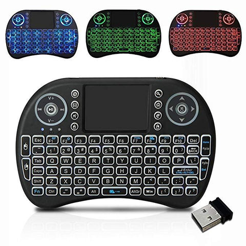 2.4GHz Wireless Mini Handheld Remote Keyboard with Touchpad
