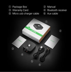 Ugreen Bluetooth Receiver 4.1 2RCA 3.5mm Jack Aux Audio Receiver Wireless Adapter Music for Headphone Car Bluetooth Receiver